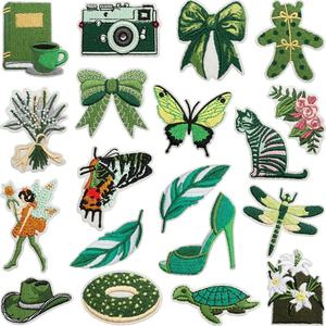 Écusson brodé en chenille personnalisé en usine, logo de marque, thermocollant ou à coudre, pour vêtements, sacs, chapeaux, casquettes, articles vestimentaires - Product Image 6