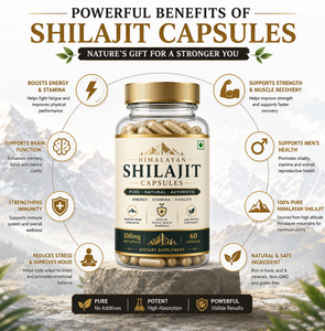 Capsules de Shilajit de l'Himalaya naturellement obtenues, 60 unités, 100% pur Shilajit, qualité export, fournisseur d'Inde - Product Image 3