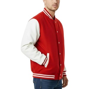 Vestes de baseball unisexes personnalisées de haute qualité pour le printemps et l'automne, style streetwear décontracté, boutonnées sur le devant, design color block, respirantes - Product Image 5