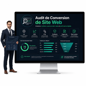 Auditoría de Conversión de Sitios Web para Mejorar la Confianza en el Perfil del Cliente, el Flujo de Clientes y la Rendimiento Digital con IA y Ventas B2B - Product Image 1