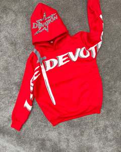 Sudadera con Capucha Personalizada de Invierno, Estilo Urbano Hip Hop, 100% Algodón Poliéster, Tejido Grueso 3D, para Hombre - Product Image 1