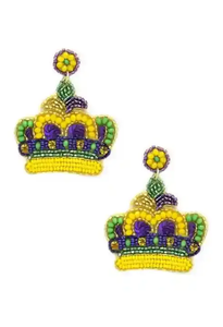 เครื่องประดับแฟชั่นผู้หญิงปี 2023 ประดับลูกปัดน้ำหนักเบา ดีไซน์คลาสสิก สวยงาม งานปักมือหลากสี ขายส่ง โดย MULTI CRAFT - Product Image 5