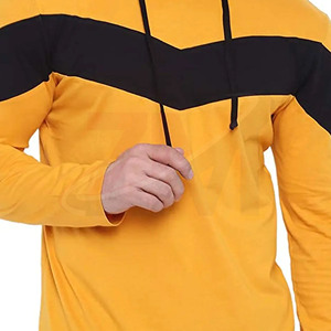 Pull-over en coton de qualité supérieure pour homme, streetwear, design personnalisé, fabricant sur mesure, double couche, coton lourd, polyester - Product Image 5