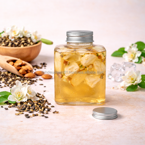 Pot carré transparent écologique V500-33 de 500 ml pour boissons, jus, smoothies, sauces - Product Image 2