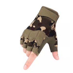 OEM Custom Logo Tactical <b>Paintball</b> Gloves Full Finger Protective Gloves Shock Absorbing Palm Reinforced Knuckle Guard Breathable - Product Image 1