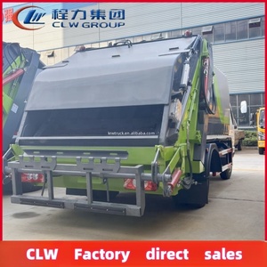 Foton 4x2 Small Compression Garbage Truck <strong>Mobile</strong> Compactor Refuse Rubbish <strong>Bin</strong> Collection <strong>Trash</strong> Garbage Compactor Recycling Truck - Product Image 6