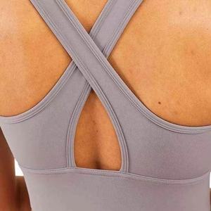 เสื้อชั้นในกีฬาแบบปรับได้สำหรับผู้หญิง เสื้อชั้นในออกกำลังกายแบบกำหนดเอง ยืดหยุ่นด้านหน้า สำหรับวิ่ง ยกกระชับ ใส่เล่นยิม ชุดโยคะสำหรับผู้หญิง - Product Image 4