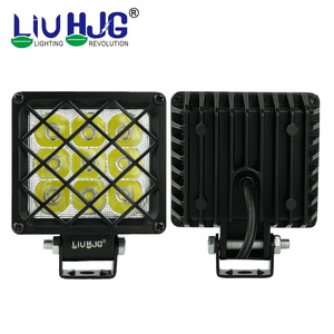 Feux de travail auxiliaires LED carrés clignotants 40W 12V LIU HJG 9 LED pour <span class=keywords><strong>moto</strong></span>, voiture et camion – Accessoires <span class=keywords><strong>moto</strong></span> modifiés - Product Image 5