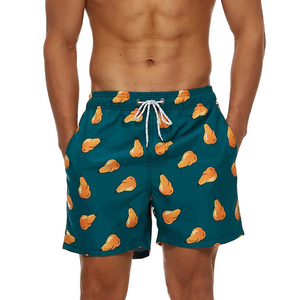 Pantalones Cortos Deportivos Personalizados con Logotipo para Hombre, Cintura Media, Cordón Ajustable, Secado Rápido, Poliéster, Diseño Casual con Estampado Frontal - Product Image 2
