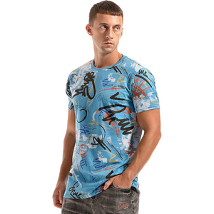 เสื้อยืดผ้าฝ้ายออร์แกนิคผสมใยกัญชงสำหรับผู้ชาย FSC Lyocell ผสม 220GSM เสื้อยืดเปล่าขายส่ง - Product Image 3