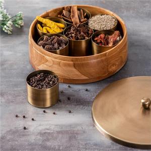 Molinillo de especias y nueces de madera - Apto para lavavajillas, ecológico, resistente a los arañazos - Product Image 6