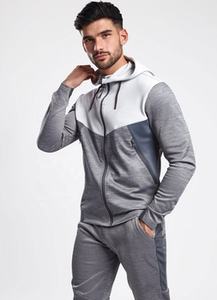 Nouvel ensemble de survêtement décontracté à capuche pour homme, écologique, pour l'entraînement, jogging, personnalisation complète - Product Image 2