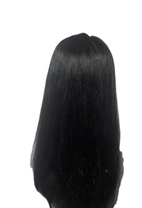 Light <b>Brown</b> Brazilian Remy Human Hair Topper for Women High Density 150% Tangle Free 20 Inches <b>Medium</b> Length Glueless for Base - Product Image 2