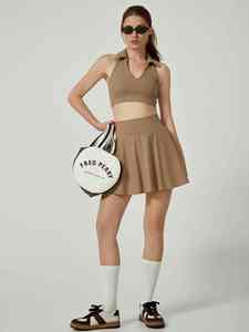 Uniforme de Tenis para Mujer, Serie Court Action, Falda, Pantalones Cortos y Top, Tela Suave y Ventilada, para Entrenamiento Ágil y Partidos - Product Image 5