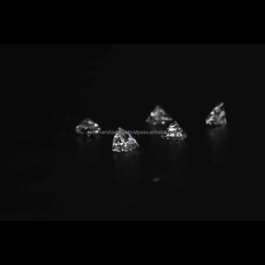 Diamantes Sueltos de Lujo de 4.6MM, Blancos, Naturales o Cultivados en Laboratorio, Forma Triangular, Grado D-E-F, Corte Excelente, VS-Si, para la Elaboración de Joyería Fina - Product Image 4