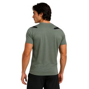 Camiseta Deportiva de Secado Rápido Color Verde Oliva para Hombre, Transpirable, Absorbe la Humedad, para Entrenamiento Atlético, Gimnasio, Running, Ejercicio Físico - Product Image 3