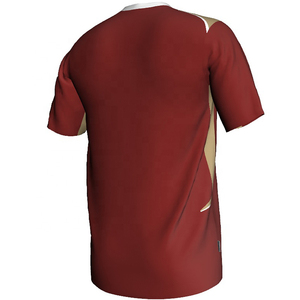 เสื้อฟุตบอลชายคุณภาพสูง แห้งเร็ว ระบายอากาศดี ป้องกันแบคทีเรีย ดีไซน์โดดเด่น พิมพ์ลายด้วยความร้อน ปรับแต่งได้ - Product Image 3