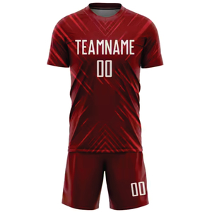 Nuevo Uniforme de Fútbol Personalizable para Equipos, Camiseta y Pantalones Cortos para Hombre, Ropa Deportiva que Absorbe la Humedad - Product Image 5
