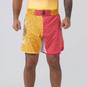 Ropa Deportiva para Hombre, MMA, Entrenamiento, Grappling, Artes Marciales Mixtas, Gimnasio, Ligera, Secado Rápido, Duradera, Cómoda, Poliéster/Algodón - Product Image 1