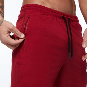 Pantalones Cortos Deportivos para Hombre, Talla Grande, Cintura Alta, Cierre de Cremallera, Mezcla de Poliéster/Algodón, Impermeables, de Secado Rápido, Transpirables, Casuales, para Fitness y Entrenamiento - Product Image 5