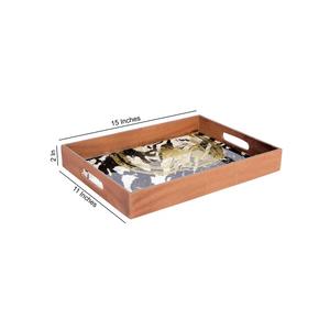 Bandeja Esmaltada con Diseño Retro, Bandeja Esmaltada para Mesa de Comedor, Bandeja Esmaltada con Logotipo Impreso, Precio de Fábrica - Product Image 3