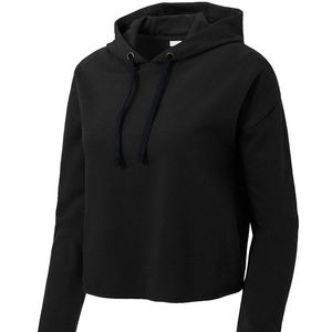 Sudadera con Capucha para Mujer, Manga Larga, Estilo Urbano, Color Liso, Tejido de Punto, 100% Algodón, OEM - Product Image 5