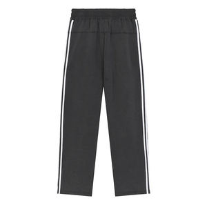 Pantalones de chándal anchos de tela para hombre al por mayor, estilo oversize, holgados, streetwear, con cintura elástica, rectos, para universitarios - Product Image 2