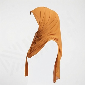 Hijab de Chifón al Precio Más Bajo del Fabricante, Bufanda Económica, Regalos Promocionales al por Mayor, Logotipo Personalizado, Suave, Transpirable, Premium - Product Image 3