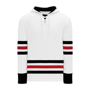 Wholesale Custom Heavyweight 100% Polyester Sublimation Ice Hockey Hoodie Embroidered Logo Quick Dry Breathable Men's Sweater - Product Image 1