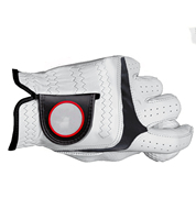 Sarung Tangan Golf Aktif Terbuat dari Kulit Asli yang Bernapas, Anti-Selip, Unisex, untuk Olahraga, Mengemudi, Latihan, Nyaman Dipakai Sepanjang Musim.