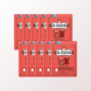 มาส์กหน้าอีเอ็มเอส ซุปเปอร์ฟู้ด ทับทิม มาส์ก แผ่นมาส์ก 10 ชิ้น - Product Image 3