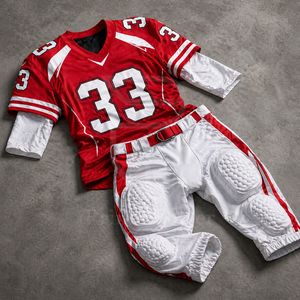 Uniforme de Fútbol Americano Personalizado OEM 2026, Conjunto de Jersey y Pantalones, Ropa Deportiva Transpirable y Resistente, Fabricante - Product Image 4