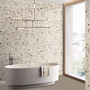 Azulejos de Pared Esmaltados Tallados de 300x300, Cerámica de Porcelana con Textura de Lujo Decorativa para Interiores Comerciales, Oficinas y Vestíbulos - Product Image 1