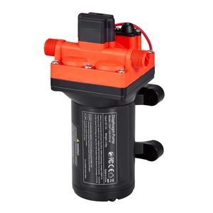 Pompa Acqua 12V DC per Camper 5 GPM (18.9 L/min) a 4 Camere Autoadescante a Diaframma con Pressostato Automatico 70 PSI Max per Uso Marino - Product Image 1