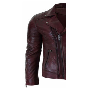 Veste d'hiver en cuir respirante et réversible pour homme, chauffante, imperméable, coupe-vent, séchage rapide, multi-logos et doublure en laine - Product Image 5