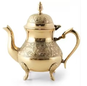 High Quality Metal Tea <b>Pot</b> Premium Tea Serving Kettle for Restaurants Resorts and Office Pantry - Product Image 5
