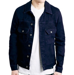 Chaqueta vaquera de invierno azul claro para hombre, abrigo vaquero cálido, novedad de 2024, chaqueta vaquera gruesa de invierno con forro de talla grande, exportación desde BD - Product Image 4