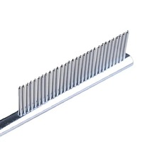 Mini peigne pour poils d'animaux, peigne multifonctionnel pour le visage des animaux, éliminant les taches de larmes, le mucus des yeux et les croûtes, peigne de toilettage pour chiens et chats