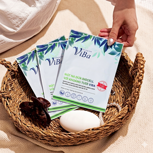 Masque en tissu hydratant et revitalisant pour le visage Youth Biocell, unisexe, à l'eau minérale de noix de coco fermentée du Vietnam, effet instantané - Product Image 3