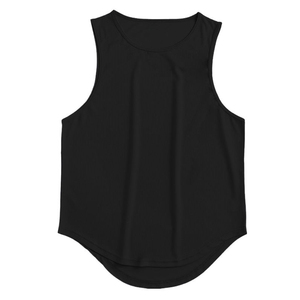 Débardeur de sport athlétique pour hommes, coupe stringer et dos nageur, couleur unie, pour musculation, entraînement et fitness, vente en gros - Product Image 6