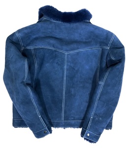 <b>Men's</b> <b>Flying</b> Aviator Style B3 Bomber <b>Jacket</b> Sheepskin Leather with Warm Fur Eco-Friendly Casual Biker Jeans OEM Fashion <b>Jacket</b> - Product Image 4
