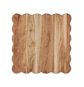 Planche à découper carrée en acacia, style le plus récent, pour chefs, restaurants, cuisines et services de traiteur - Product Image 3
