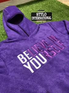 Sudadera con Capucha Estilo Ninja Personalizada, Nueva Moda, Ultra Suave, 100% Algodón, Cálida para Invierno, Sherpa, Bordada, Lisa, con Cierre, Ecológica - Product Image 3