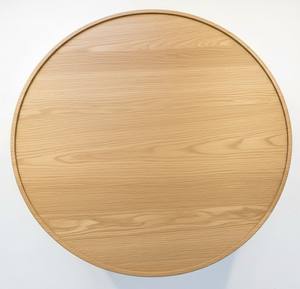 Table basse moderne en bois d'hévéa durable et placage MDF frêne KD, design décoratif, garantie 1 an, marque PKP - Product Image 4