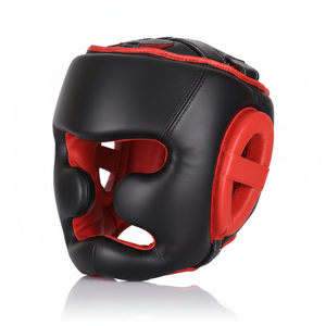 Meilleur casque de boxe en cuir véritable à séchage rapide, équipement de sécurité pour le MMA, le Muay Thai, le kickboxing, l'entraînement et les arts martiaux - Product Image 1