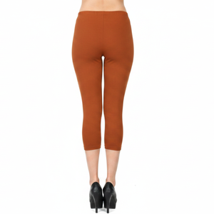 Women's <b>Legging</b> Color Full Length <b>Leggings</b> Cotton/Bamboo Fiber Knitted Quick Dry Breathable High Waisted Tight Running Stretchy - Product Image 2