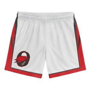 Conjunto de Uniforme de Lacrosse Sublimado Blanco y Rojo Unisex, Ropa Deportiva Ligera de Poliéster para Equipos Deportivos - Product Image 4