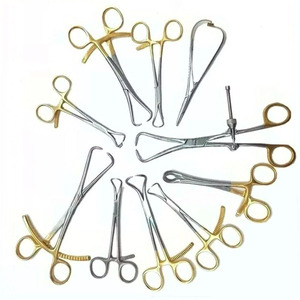 Orthopedic Bone Reduction Forceps Set 10 PCS Stainless Steel Manual Surgical Holding Clamps Veterinary Medical <b>Instruments</b> - Product Image 4