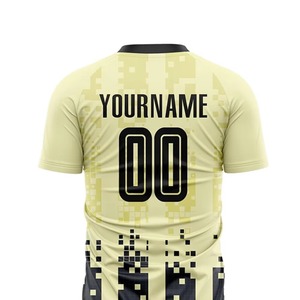 Ensemble Maillot et Short de Football Personnalisé Tendance avec Motif Numérique – Kit d'Entraînement Respirant pour Équipe, Nom et Numéro Personnalisables - Product Image 5