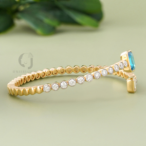 Elegant 0.55ct Lab Grown Diamond Solitaire Ring Emerald Cut 14Kt Gold Minimalist Luxury Engagement Wedding Gift Unisex - Product Image 4